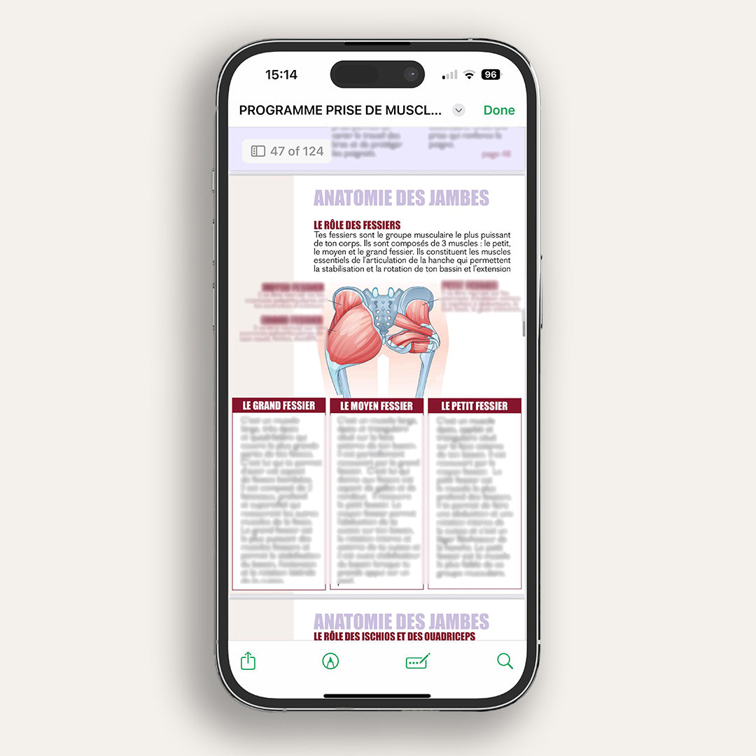 PROGRAMME PRISE DE MUSCLES - Fesses bombées et silhouette sculptée