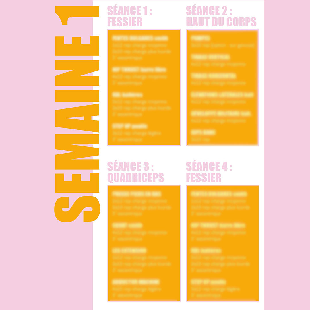 PROGRAMME PERTE DE GRAS en 35 jours