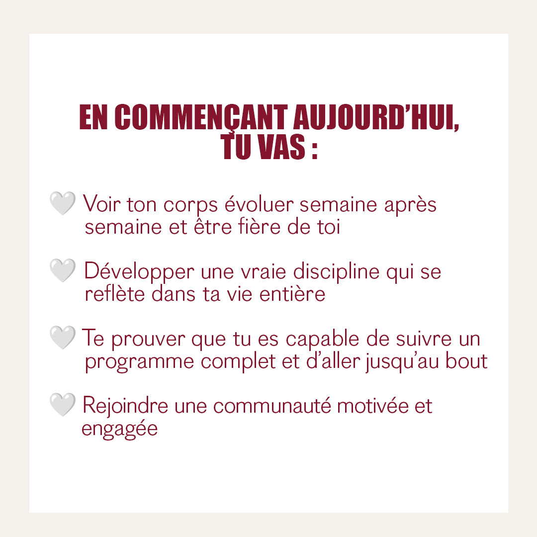 PROGRAMME PRISE DE MUSCLES - Fesses bombées et silhouette sculptée