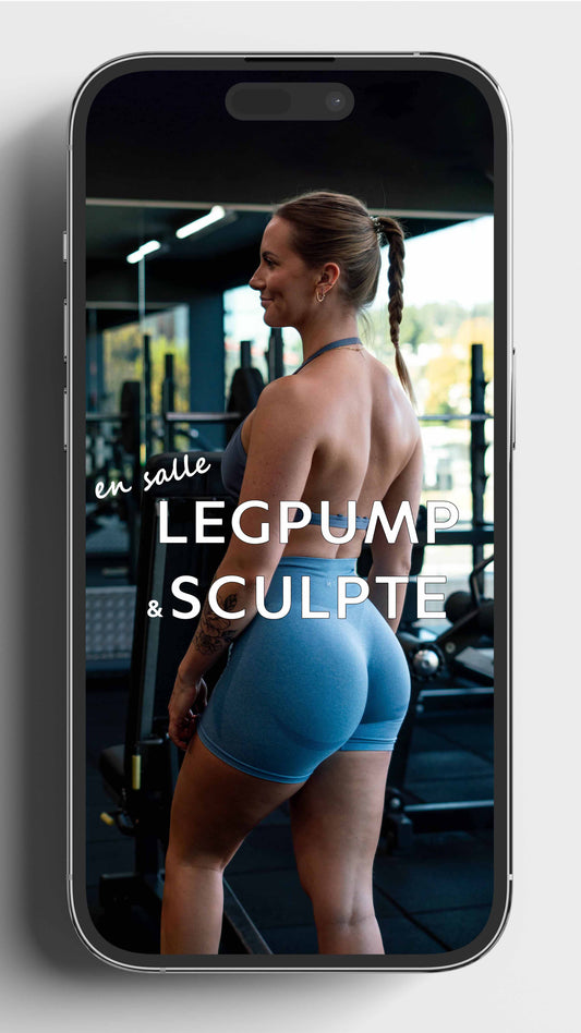 LEGPUMP vol. 1 + SCULPTE - Programme fessier et haut du corps