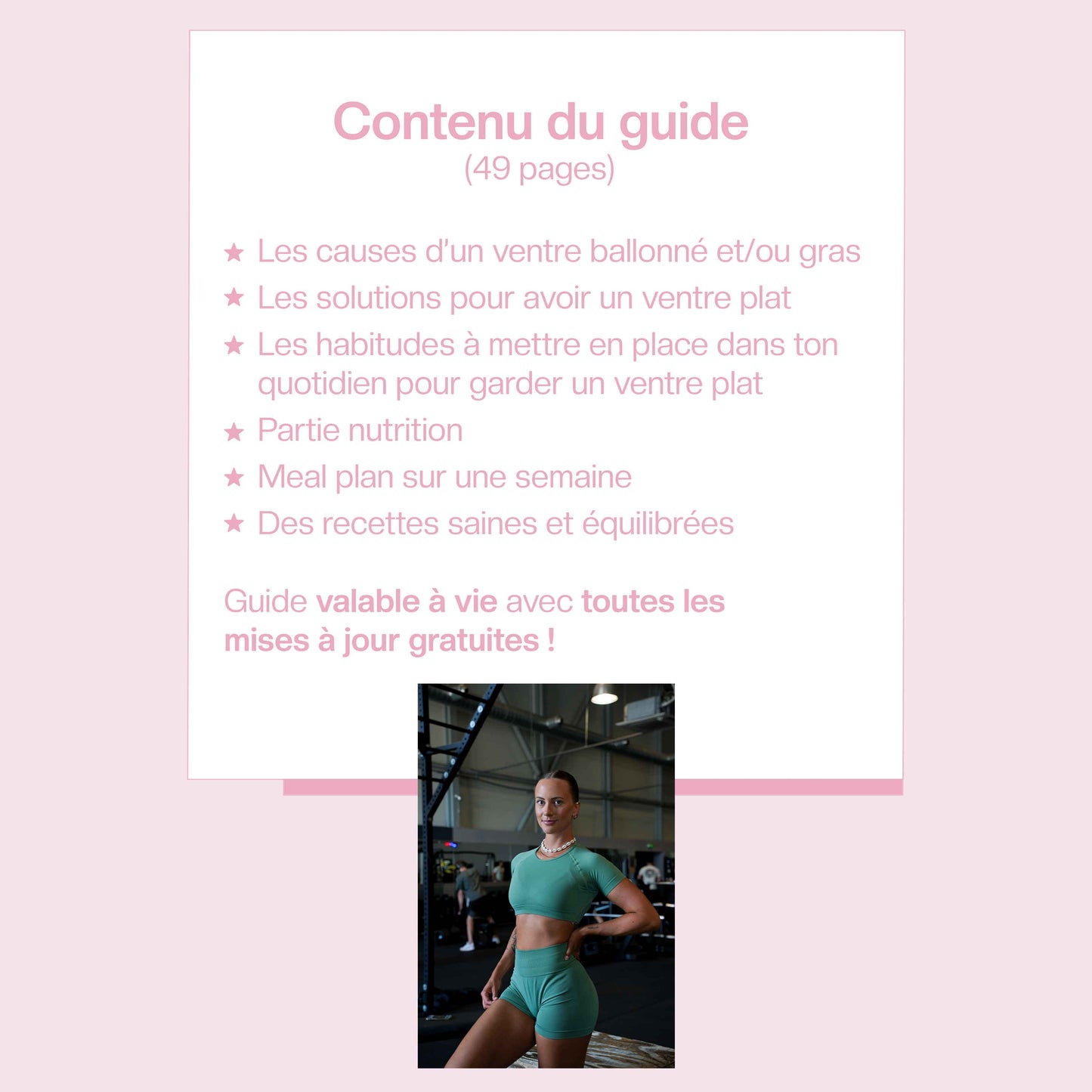 GUIDE VENTRE PLAT